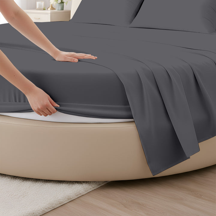 Signature Sateen Collection Round Sheet set