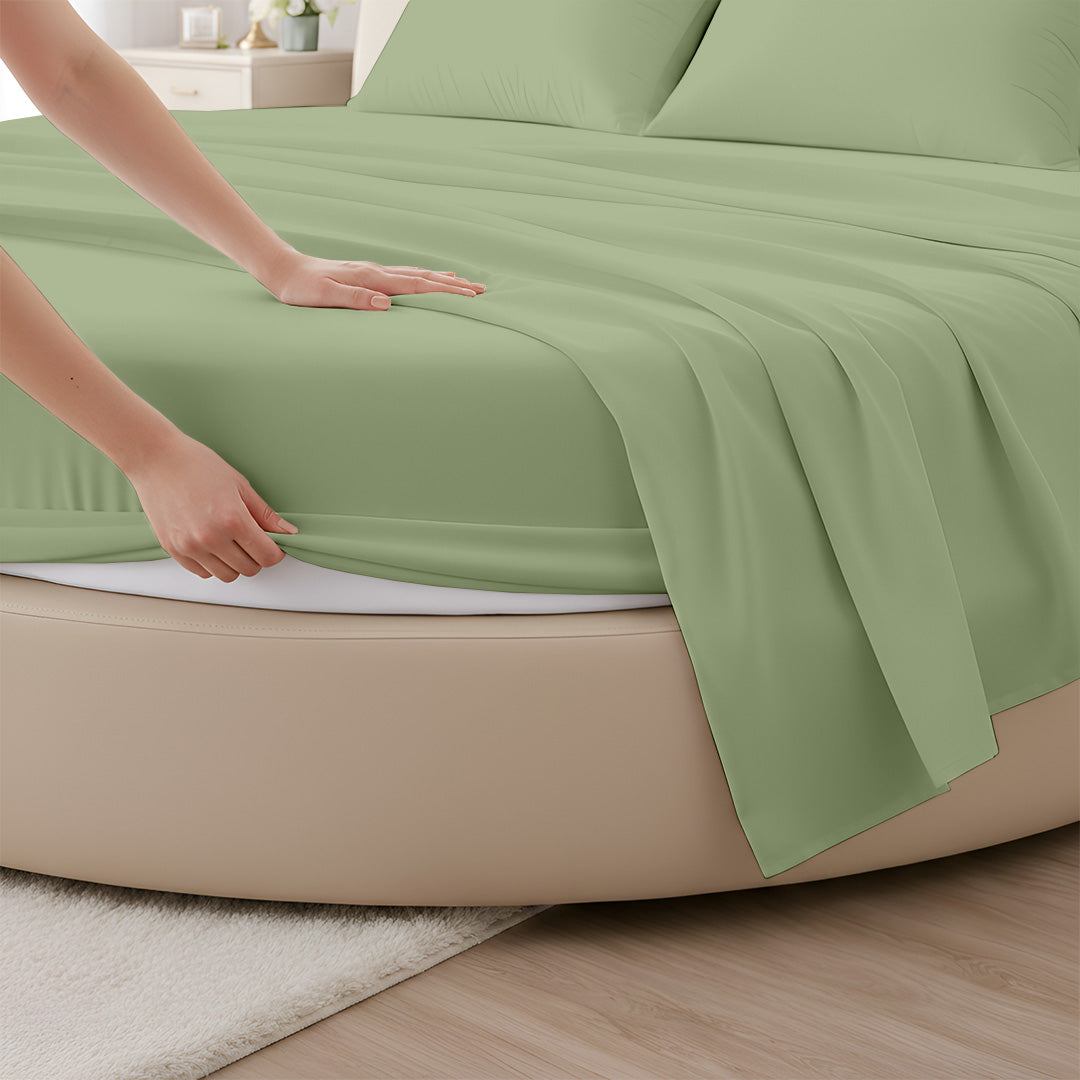Signature Sateen Collection Round Sheet set