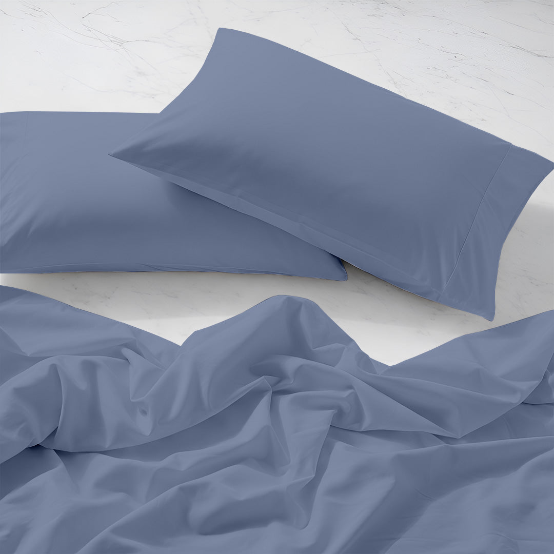 400 TC Egyptian Cotton Bulk Hotel Flat Sheets – Luxury Hotel Bedding (6 & 12 Pack)