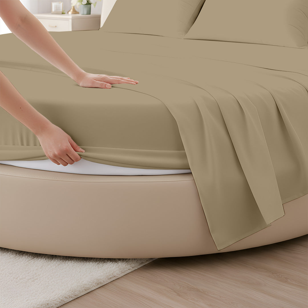 Signature Sateen Collection Round Sheet set