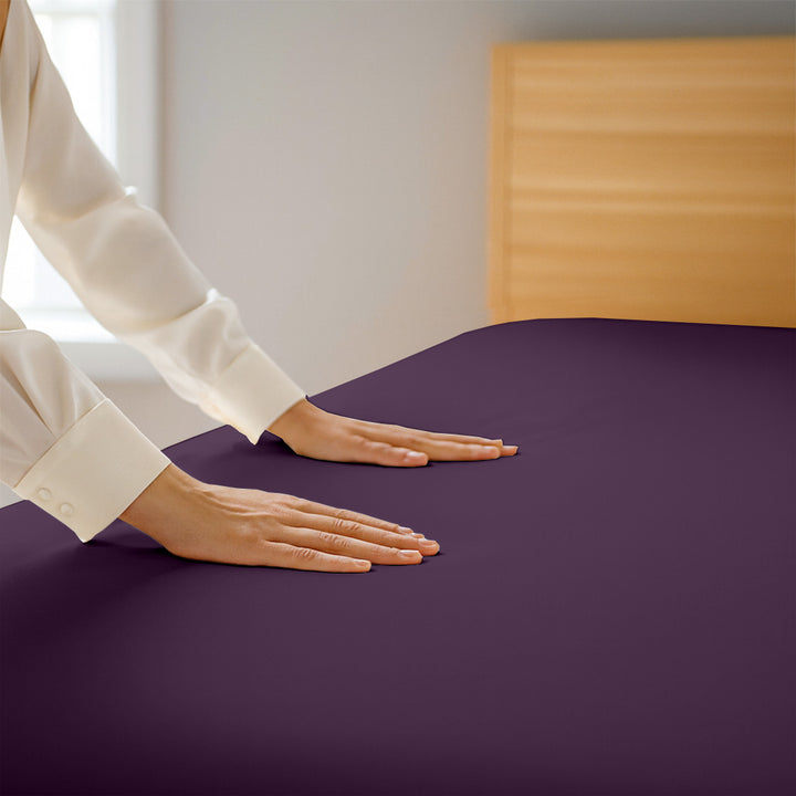 Signature Sateen Collection Oversized Flat Sheet