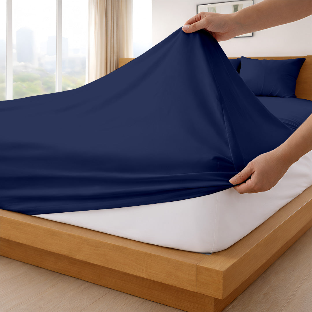 Signature Sateen Collection Oversized Fitted Sheet