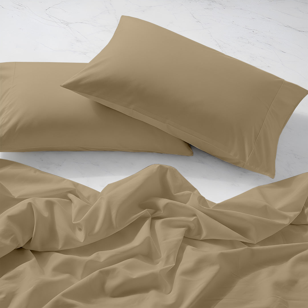 400 TC Egyptian Cotton Bulk Hotel Flat Sheets – Luxury Hotel Bedding (6 & 12 Pack)