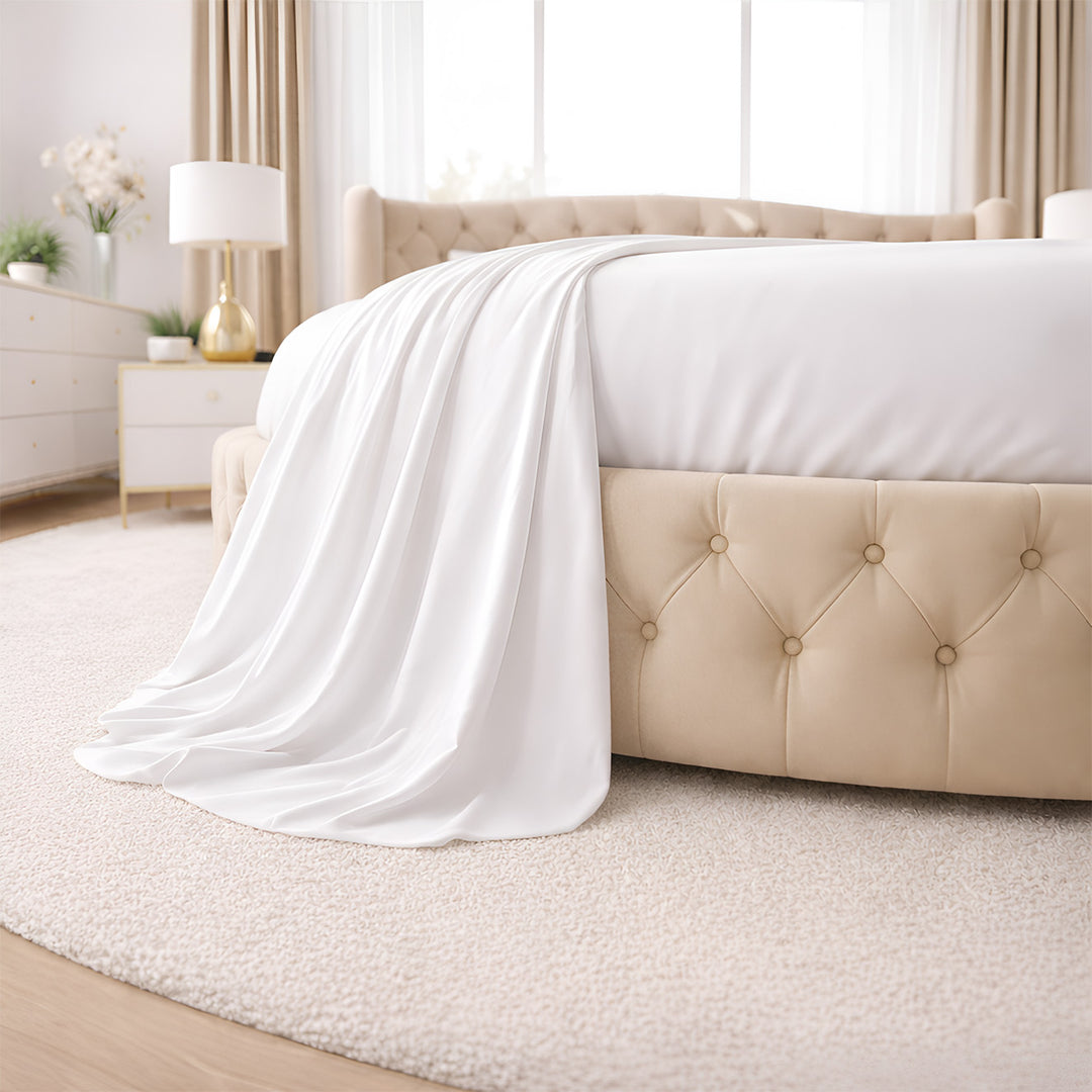 Serenity Bamboo Collection Round sheet set