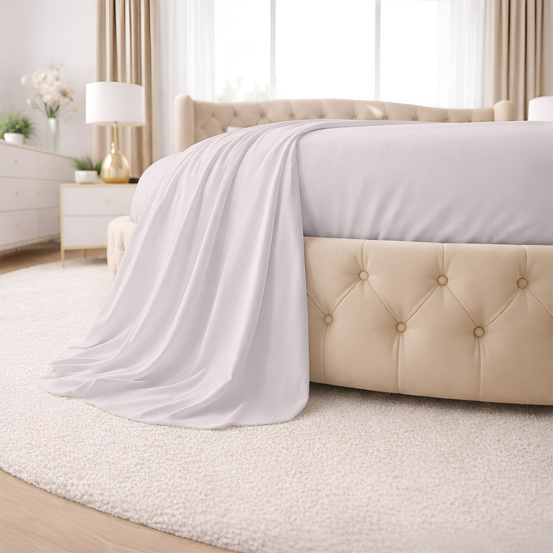 Serenity Bamboo Collection Round sheet set