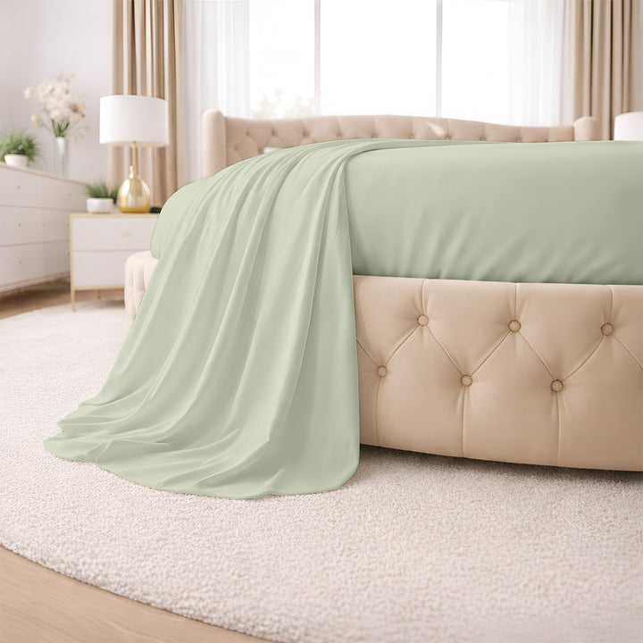 Serenity Bamboo Collection Round sheet set