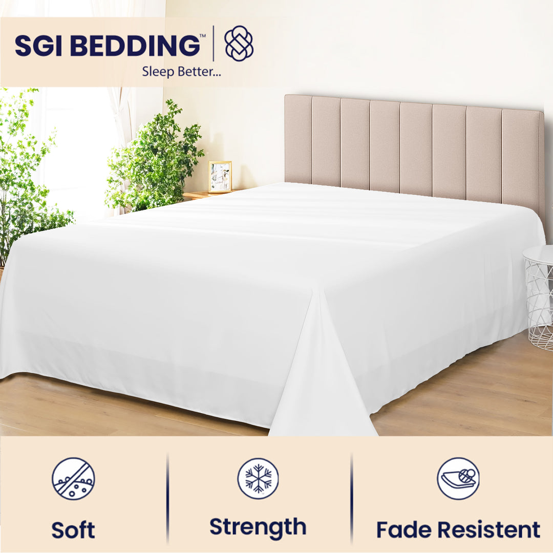 400 TC Flat Sheet - Bulk Bed sheets