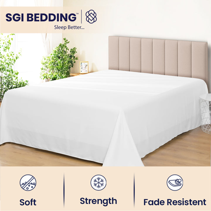 400 TC Flat Sheet - Bulk Bed sheets