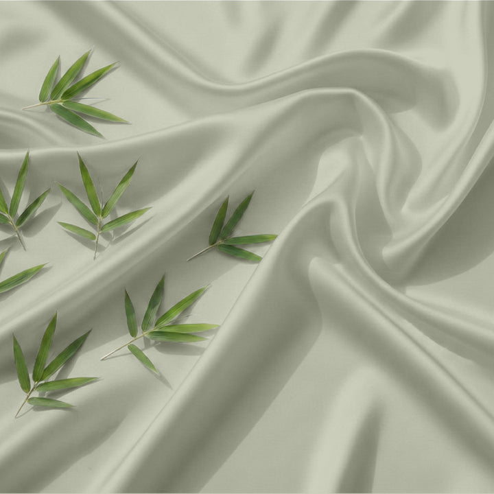 Matching bamboo pillowcases in custom sheet set