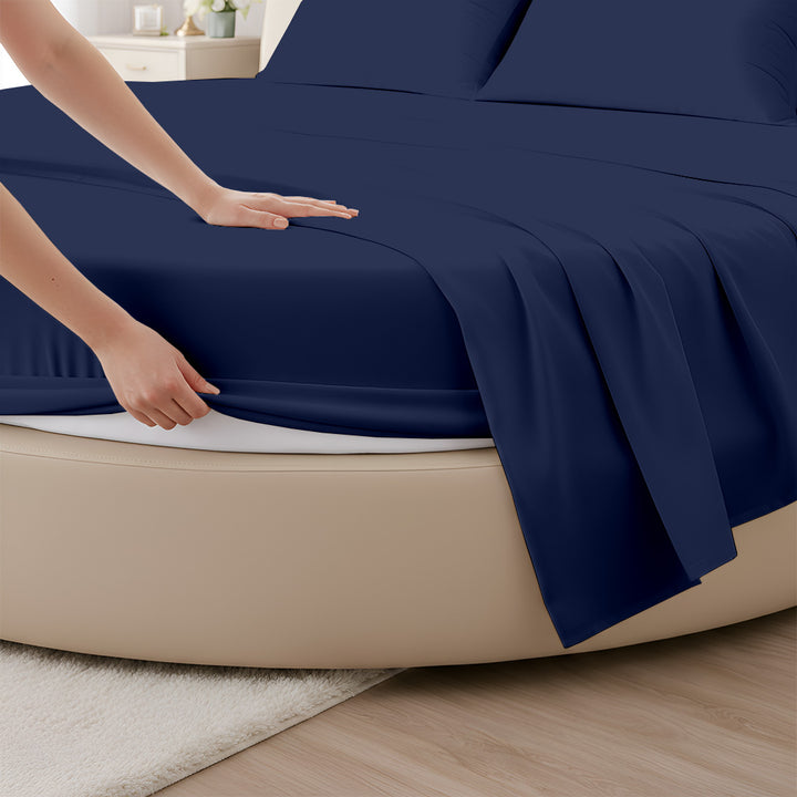 Signature Sateen Collection Round Sheet set