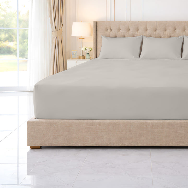 1000 TC oversize fitted sheet for Wyoming and Alaska King beds