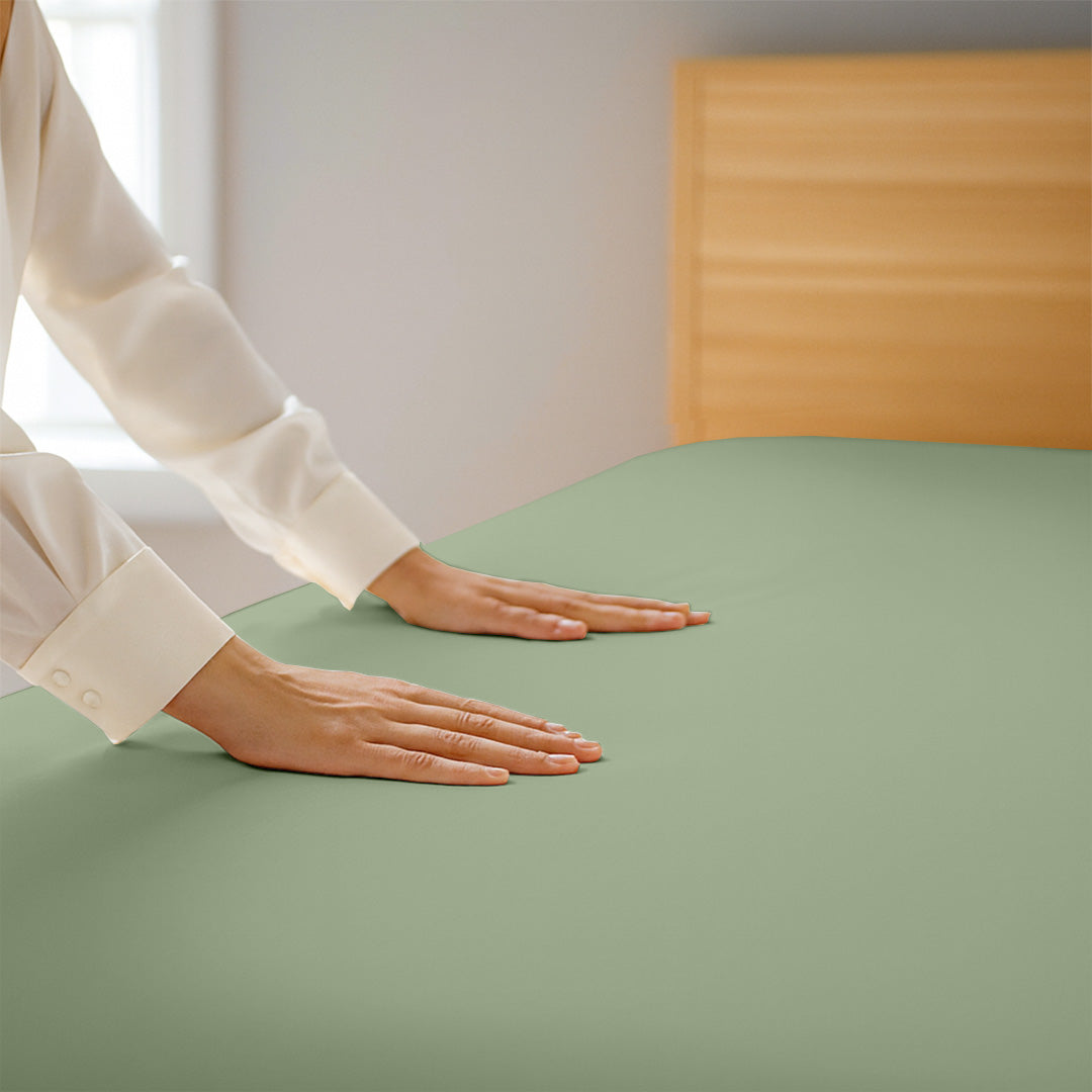 Signature Sateen Collection Oversized Flat Sheet