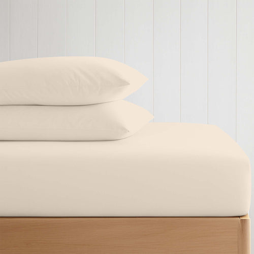 Queen size 1000 thread count fitted sheet on bed