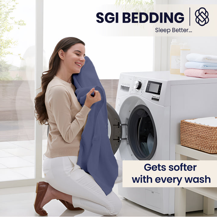 Bulk Microfiber Flat Bed Sheets – Hotel Flat Sheets 6 & 12 Pack