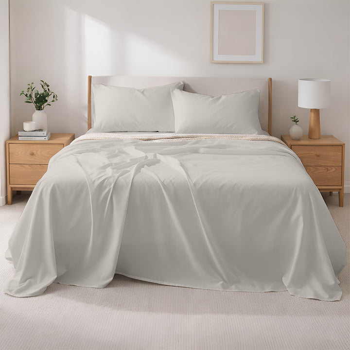 400 TC Egyptian Cotton Bulk Hotel Flat Sheets – Luxury Hotel Bedding (6 & 12 Pack)