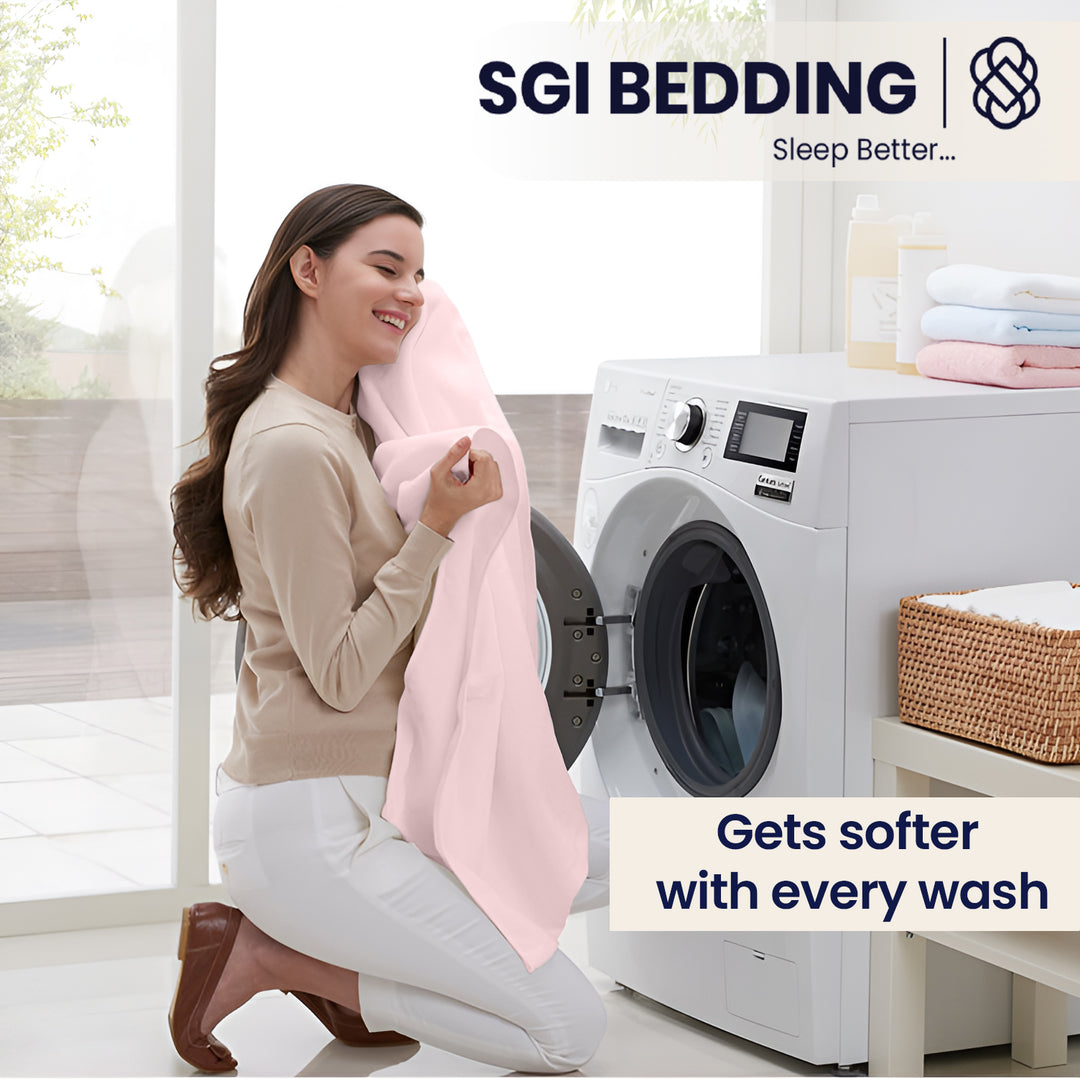 Bulk Microfiber Flat Bed Sheets – Hotel Flat Sheets 6 & 12 Pack