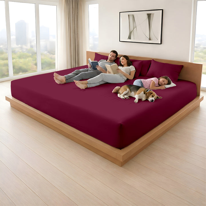 Signature Sateen Collection Oversized Fitted Sheet