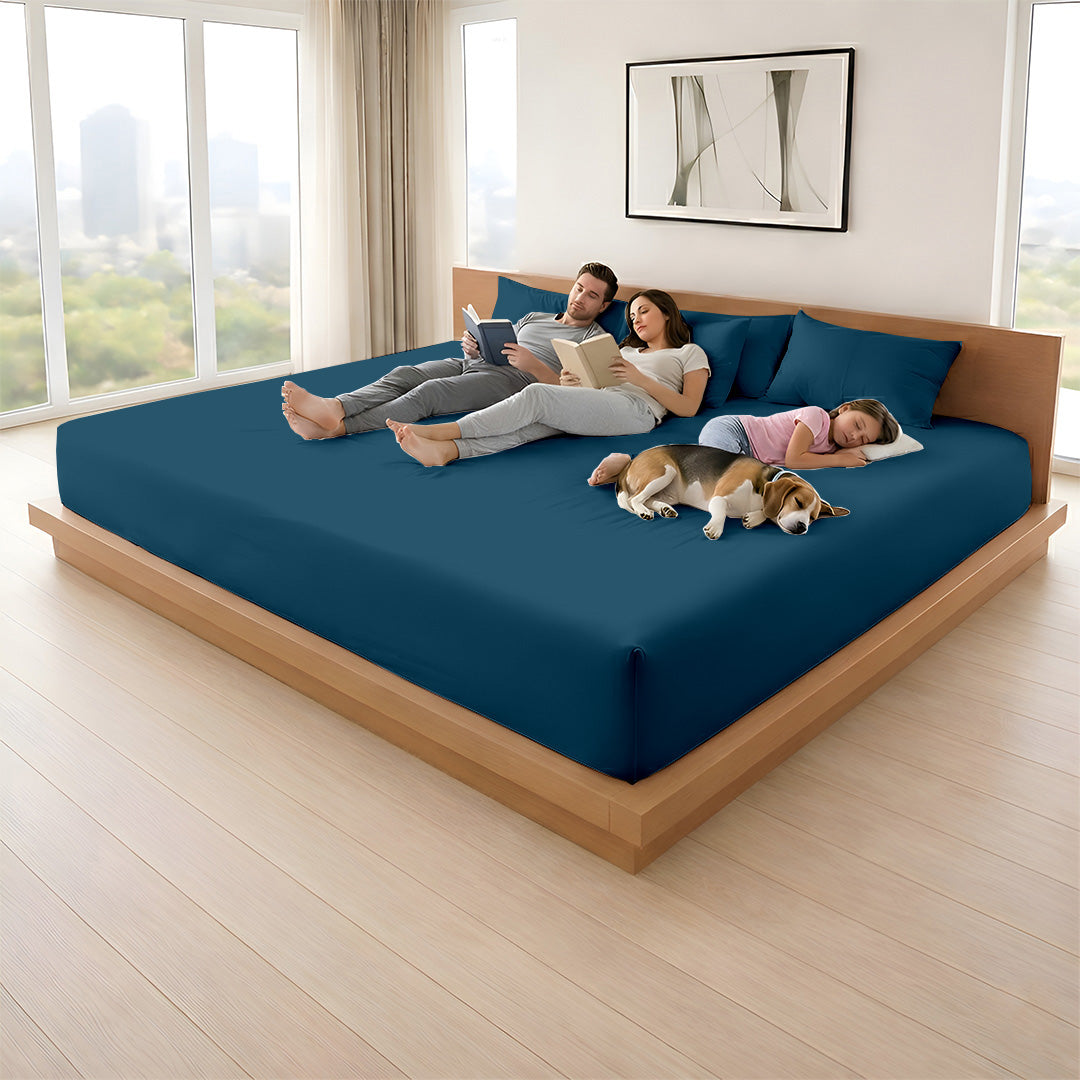 Signature Sateen Collection Oversized Fitted Sheet