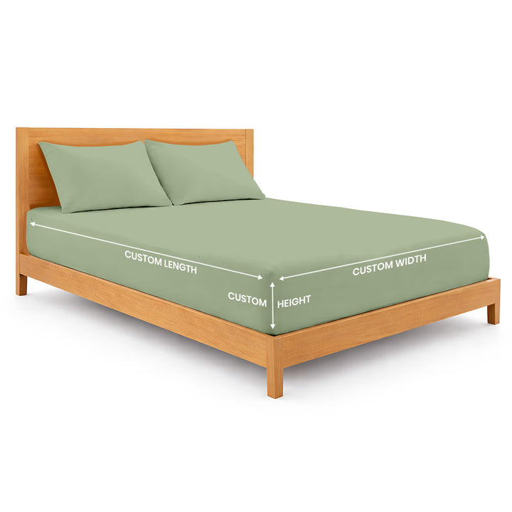 600 thread count custom made fitted bed sheets