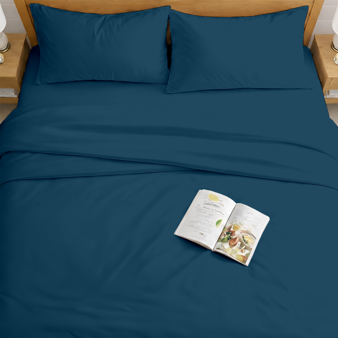 400 TC Egyptian Cotton Bulk Hotel Sheet Sets – Premium Hotel Bedding (6 & 12 Pack)