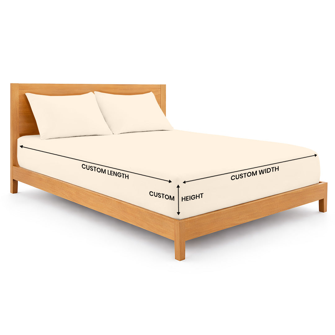 600 TC custom made fitted sheets for beds