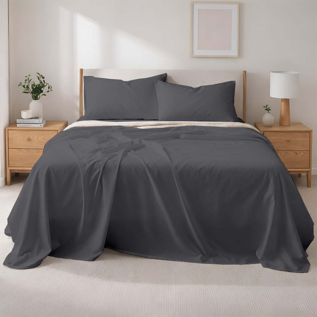 400 TC Egyptian Cotton Bulk Hotel Flat Sheets – Luxury Hotel Bedding (6 & 12 Pack)