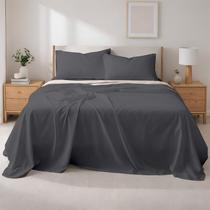 400 TC Egyptian Cotton Bulk Hotel Flat Sheets – Luxury Hotel Bedding (6 & 12 Pack)