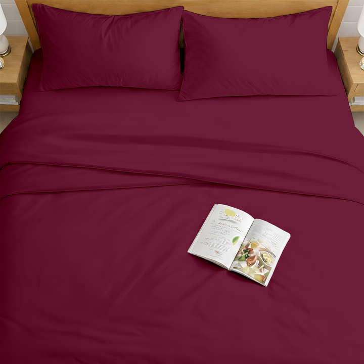 400 TC Egyptian Cotton Bulk Hotel Sheet Sets – Premium Hotel Bedding (6 & 12 Pack)