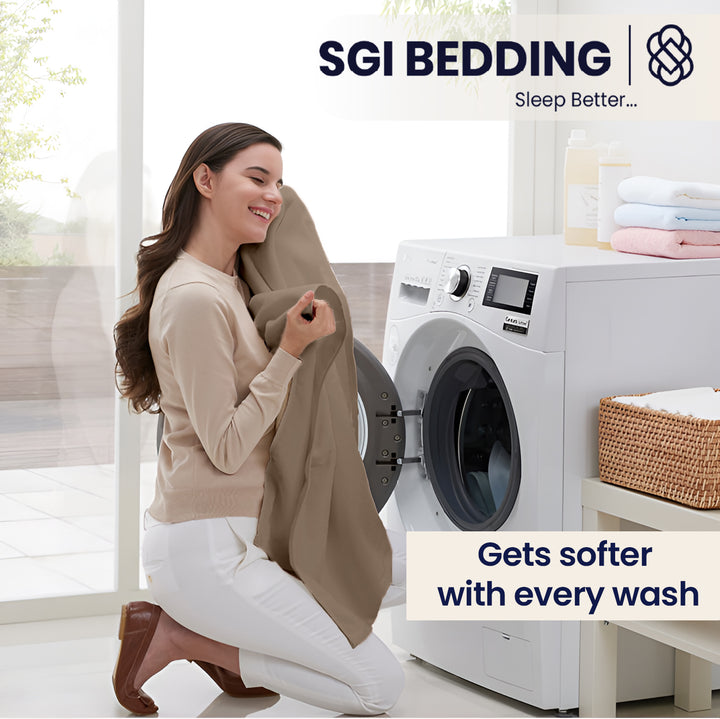 Bulk Microfiber Flat Bed Sheets – Hotel Flat Sheets 6 & 12 Pack