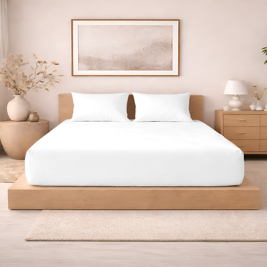 Bulk Hotel Fitted Sheets | 400 TC Egyptian Cotton Wholesale