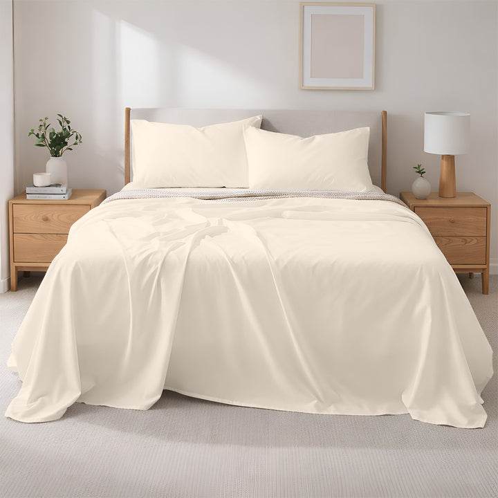 400 TC Egyptian Cotton Bulk Hotel Flat Sheets – Luxury Hotel Bedding (6 & 12 Pack)