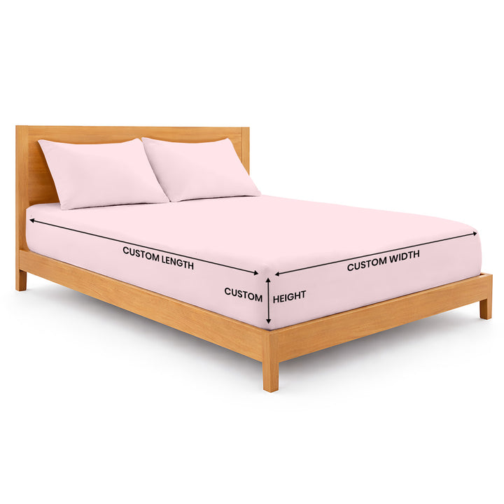 600 TC custom fitted crib sheets