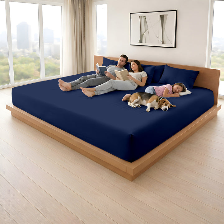 Signature Sateen Collection Oversized Fitted Sheet