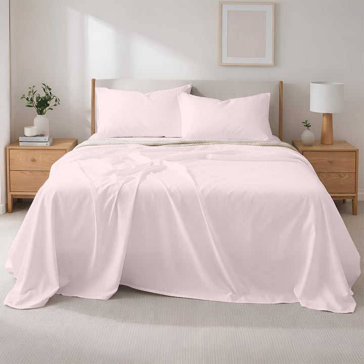 400 TC Egyptian Cotton Bulk Hotel Flat Sheets – Luxury Hotel Bedding (6 & 12 Pack)