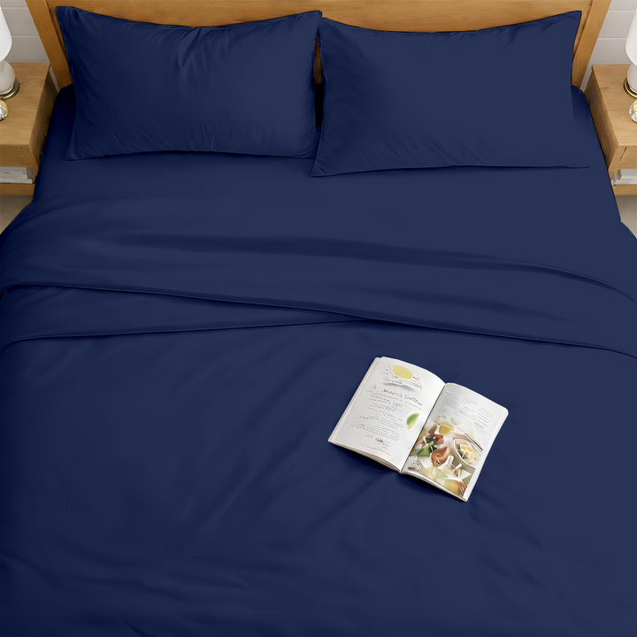 400 TC Egyptian Cotton Bulk Hotel Sheet Sets – Premium Hotel Bedding (6 & 12 Pack)