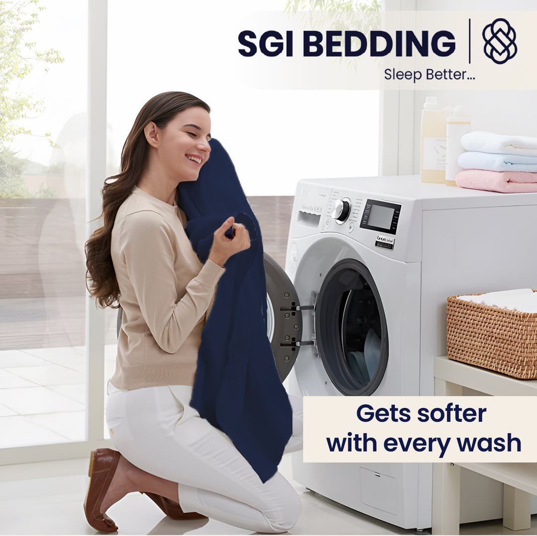 Bulk Microfiber Flat Bed Sheets – Hotel Flat Sheets 6 & 12 Pack