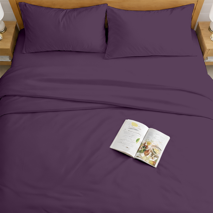 400 TC Egyptian Cotton Bulk Hotel Sheet Sets – Premium Hotel Bedding (6 & 12 Pack)