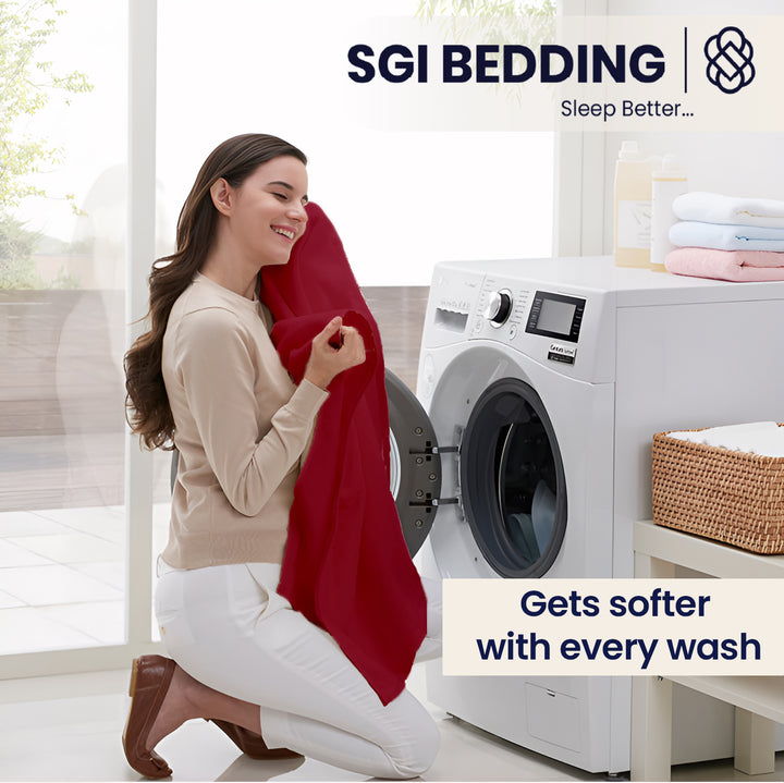 Bulk Microfiber Flat Bed Sheets – Hotel Flat Sheets 6 & 12 Pack