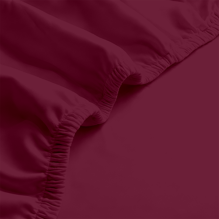 Elastic corner on custom 600 TC fitted sheet