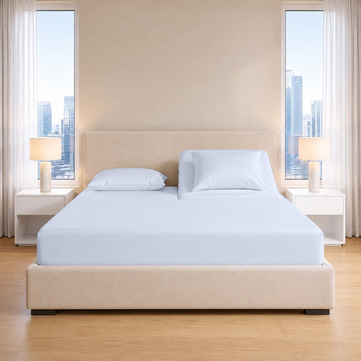 1000 Thread Count Cotton Top Split Fitted Sheet