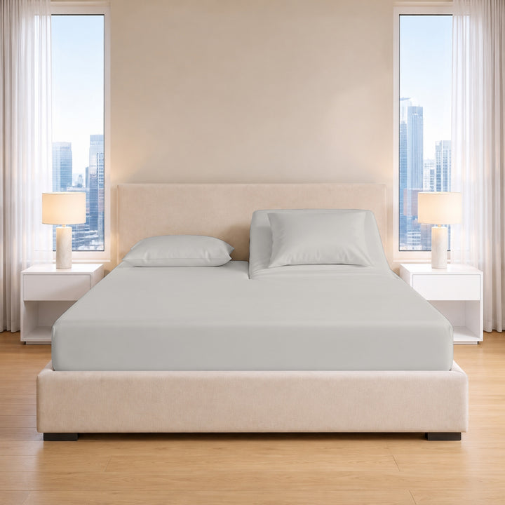 1000 Thread Count Cotton Top Split Fitted Sheet