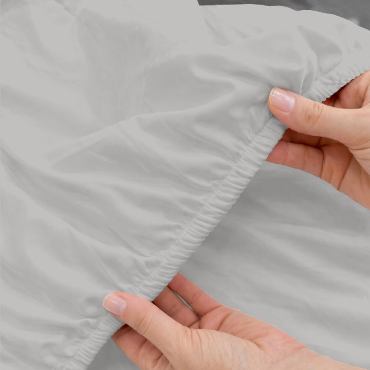 1000 Thread Count Cotton Round Fitted Sheet