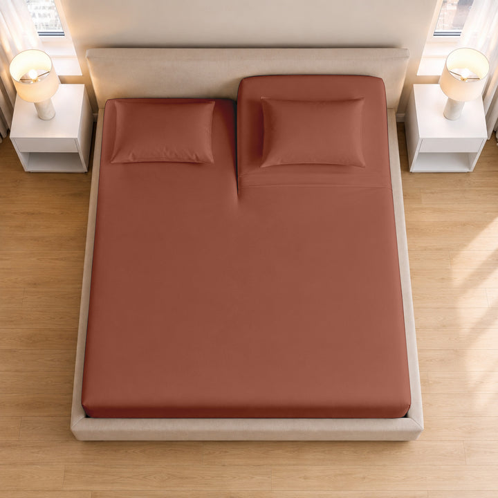 1000 Thread Count Cotton Top Split Fitted Sheet