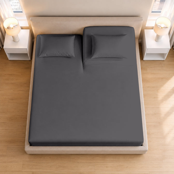 1000 Thread Count Cotton Top Split Fitted Sheet