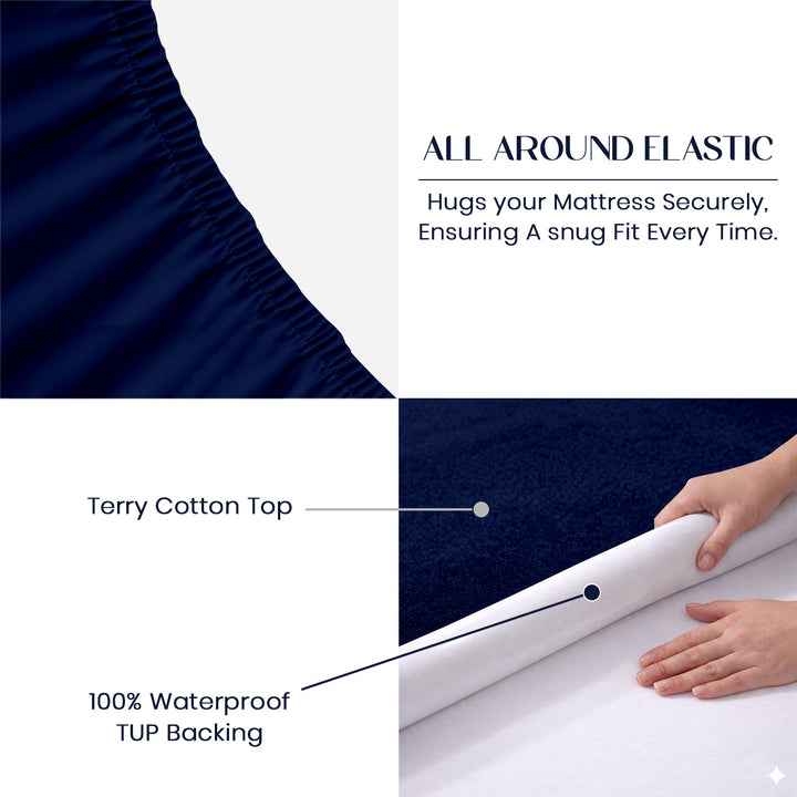 Signature Sateen Collection Custom Made Mattress Protector