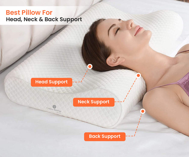 Contour Big Memory Foam Pillow