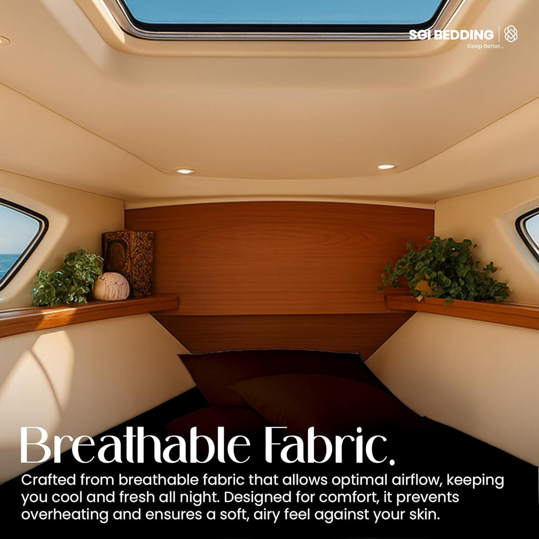 100% Waterproof Mattress Protector for V berth/boat beds