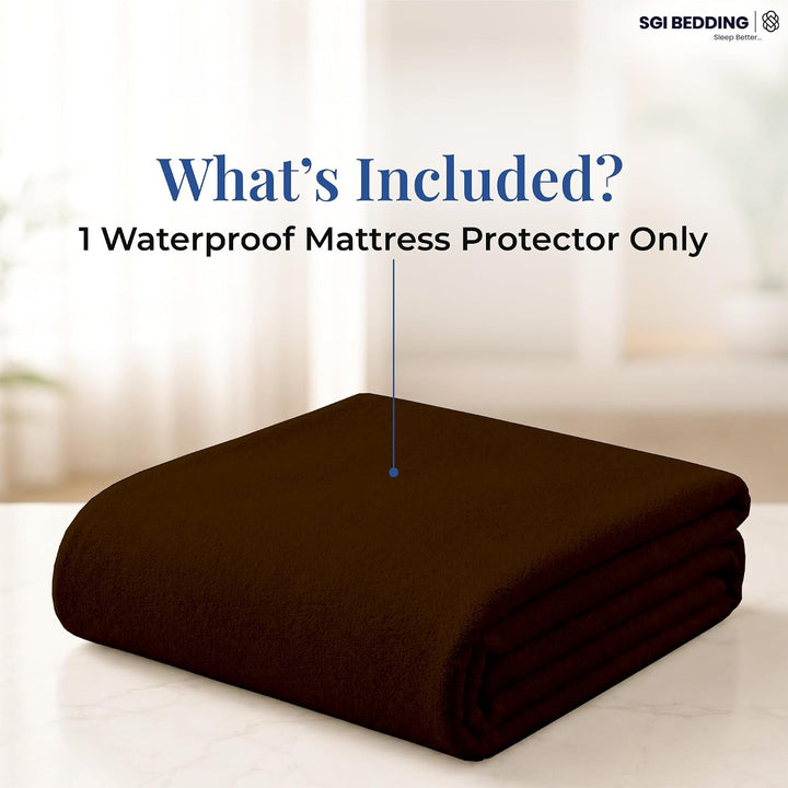 Oversized Mattress Protector – Waterproof, Deep Pocket, Elastic Fit for Large Beds