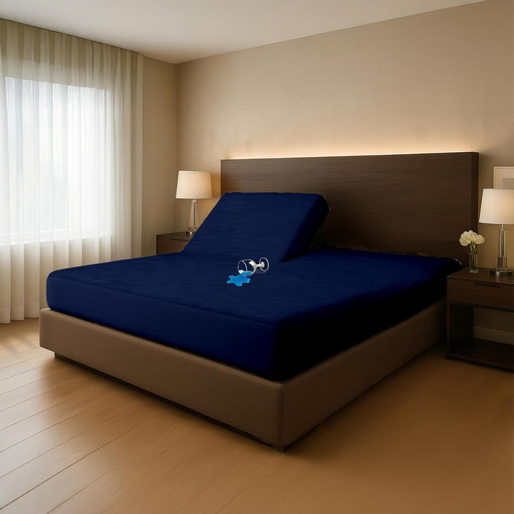 Top Split (Flex Head) Mattress Protector – Waterproof, Breathable & Perfect Fit for Adjustable Beds