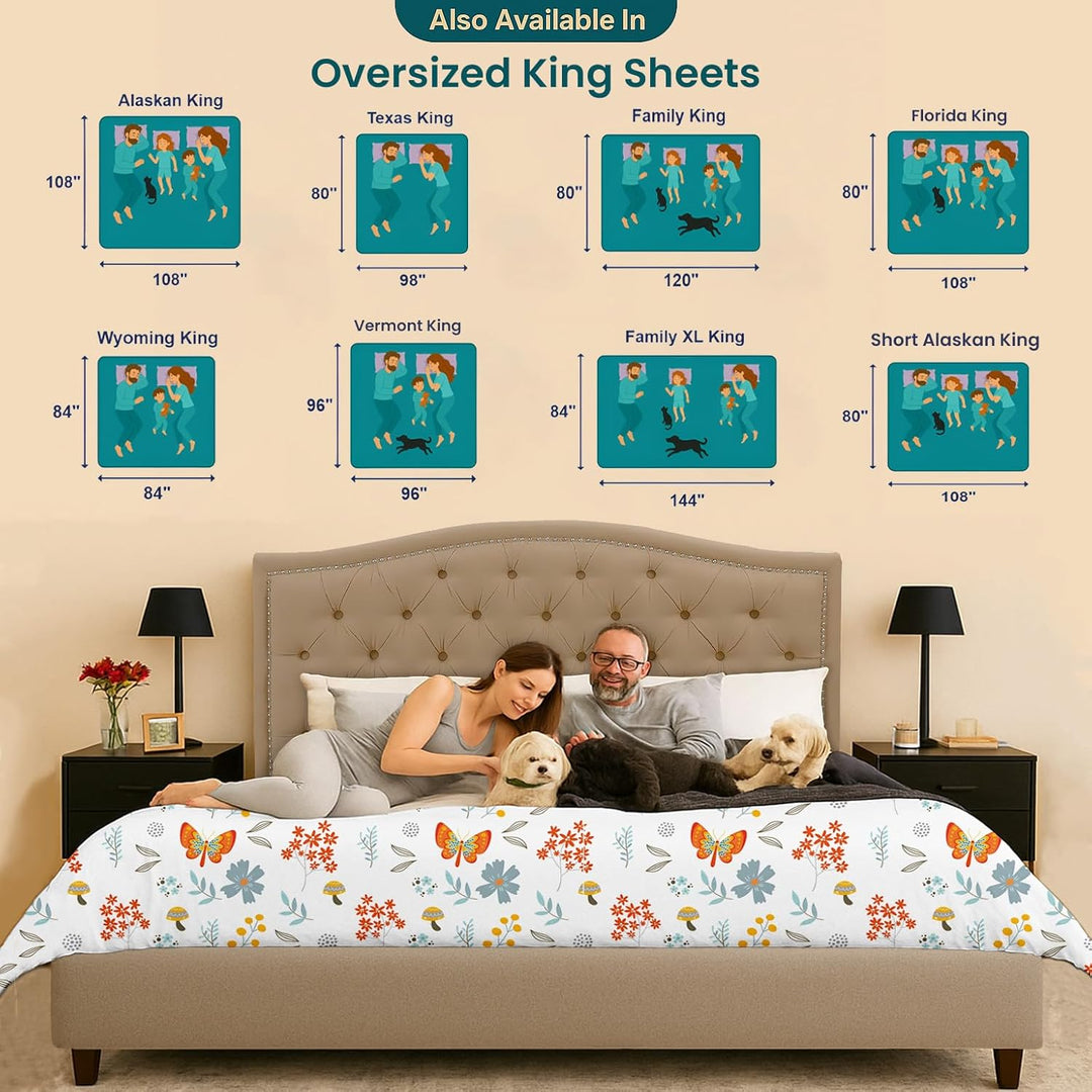 Signature Sateen Collection Oversized Fitted Sheet